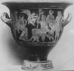 KRATER, BELL (ATHENIAN, RED-FIGURE)