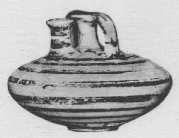 STIRRUP JAR (MYCENEAN)
