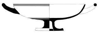 CUP A (ATHENIAN, BLACK-FIGURE)