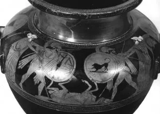 STAMNOS (ATHENIAN, RED-FIGURE)