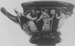 CUP, FRAGMENT (ATHENIAN, RED-FIGURE)