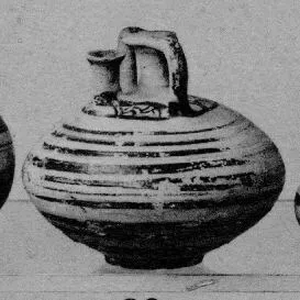 STIRRUP JAR (MYCENEAN)