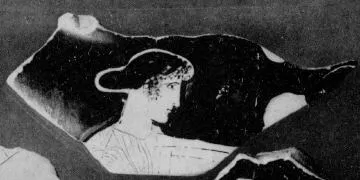 HYDRIA, FRAGMENT (ATHENIAN, RED-FIGURE)