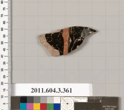 Terracotta fragment of a neck-amphora (jar)