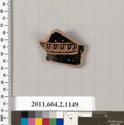 Terracotta fragment of an oinochoe: chous (jug)