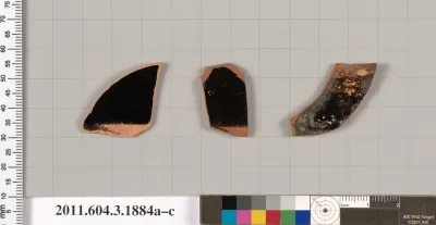 Terracotta fragments from undetermined shapes
