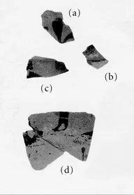 LEKYTHOS, FRAGMENTS (ATHENIAN, BLACK-FIGURE)