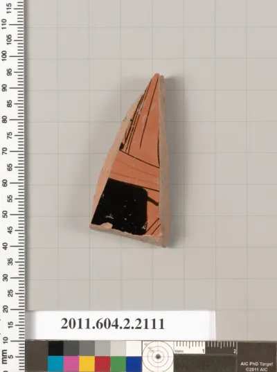 Terracotta fragment of a krater (bowl for mixing wine and water)?