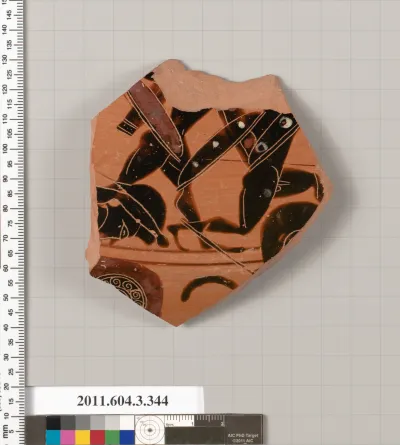 Terracotta fragment of a neck-amphora (jar)