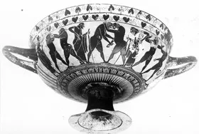 CUP, SIANA (ATHENIAN, BLACK-FIGURE)