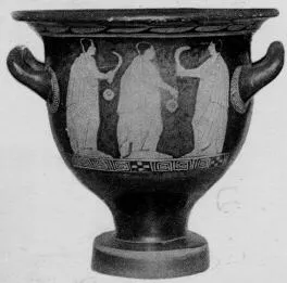 KRATER, BELL (ATHENIAN, RED-FIGURE)