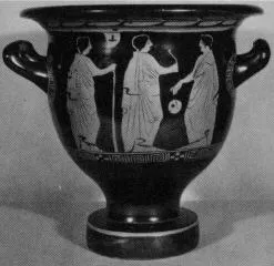 KRATER, BELL (ATHENIAN, RED-FIGURE)