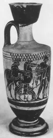 LEKYTHOS (ATHENIAN, BLACK-FIGURE)