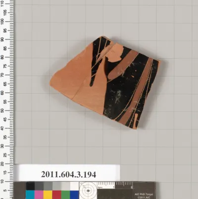 Terracotta fragment of a neck-amphora (jar)