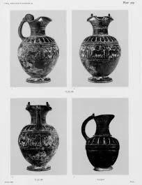 OINOCHOE (ETRUSCAN, BUCCHERO)