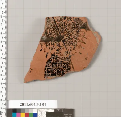 Terracotta fragment of an amphora (jar)