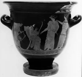 KRATER, BELL (ATHENIAN, RED-FIGURE)