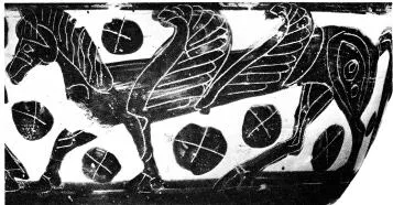 OLPE (ETRUSCO-CORINTHIAN, BLACK-FIGURE)