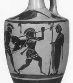 LEKYTHOS (ATHENIAN, BLACK-FIGURE)