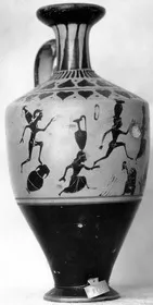 LEKYTHOS (ATHENIAN, BLACK-FIGURE)