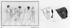 KRATER, BELL, FRAGMENT (ATHENIAN, RED-FIGURE)