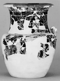 KRATER, VOLUTE, FRAGMENTS (SOUTH ITALIAN, APULIAN, RED-FIGURE)