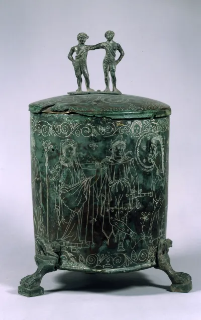 Pränestinische Ciste (Ciste, Etruskische Ciste)