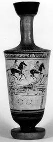 LEKYTHOS (ATHENIAN, RED-FIGURE)