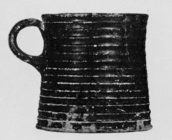 MUG (SOUTH ITALIAN, BLACK GLAZE)