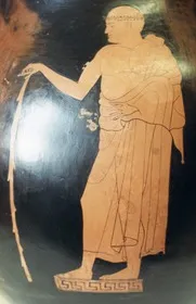 AMPHORA, BELLY, TYPE B (ATHENIAN, RED-FIGURE)