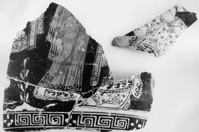 CUP, FRAGMENT (ATHENIAN, RED-FIGURE)