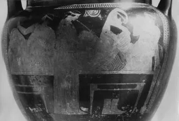 KRATER, COLUMN (ATHENIAN, RED-FIGURE)