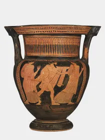 KRATER, COLUMN (ATHENIAN, RED-FIGURE)