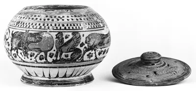 Corinthian Pyxis Lid