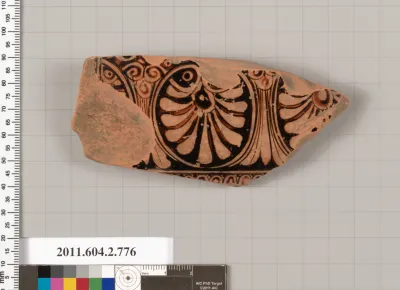 Terracotta fragment of a calyx-krater (bowl for mixing wine and water)