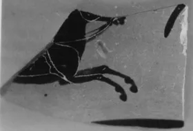 CUP, LITTLE MASTER BAND, FRAGMENT (ATHENIAN, BLACK-FIGURE)