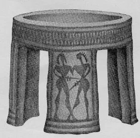 STAND (ATHENIAN GEOMETRIC, SILHOUETTE)