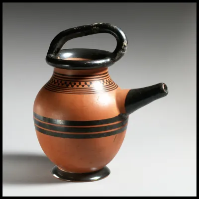 Terracotta feeding bottle