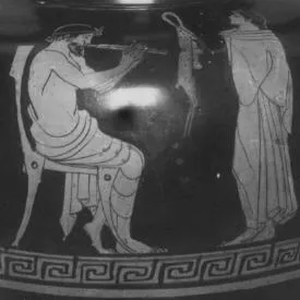 AMPHORA, NECK (ATHENIAN, RED-FIGURE)