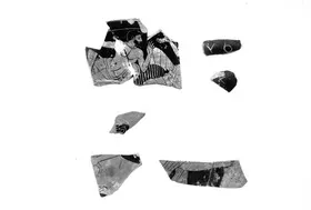 FIGURE VASE, FRAGMENTS (ATHENIAN, RED-FIGURE)