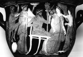 KRATER, BELL (ATHENIAN, RED-FIGURE)