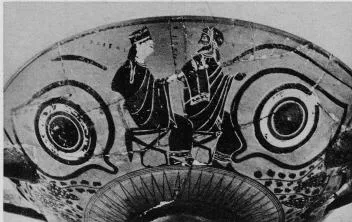 CUP (ATHENIAN, BLACK-FIGURE)