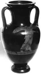 AMPHORA, NECK (ATHENIAN, RED-FIGURE)