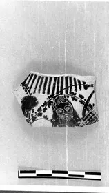 AMPHORA, NECK, FRAGMENT (ATHENIAN, BLACK-FIGURE)