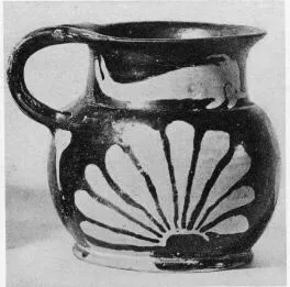 MUG (ETRUSCAN, RED-FIGURE)