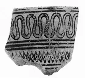 PITCHER, FRAGMENT (ATHENIAN GEOMETRIC)