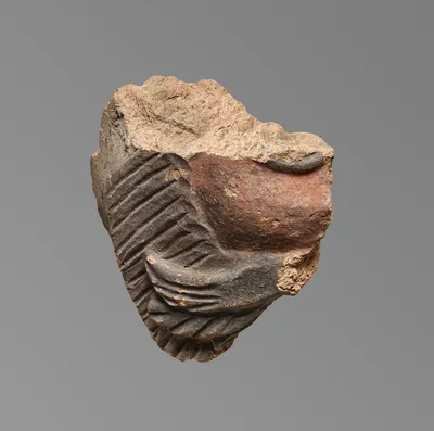 Fragmentary Painted Head
