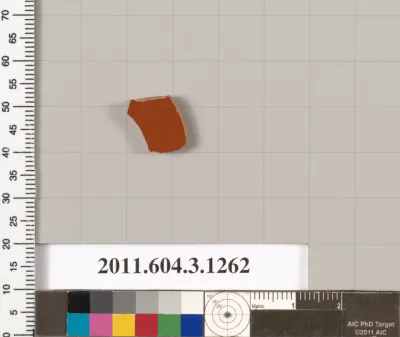 Terracotta fragment of an undetermined shape