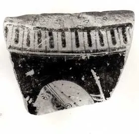 KRATER, COLUMN, FRAGMENT (ATHENIAN, RED-FIGURE)