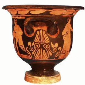 KRATER, BELL (SOUTH ITALIAN, APULIAN, RED-FIGURE)